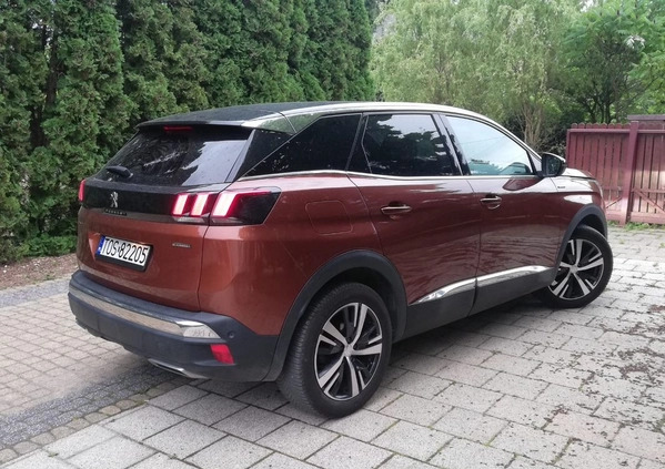 Peugeot 3008 cena 68000 przebieg: 121070, rok produkcji 2018 z Zawichost małe 742